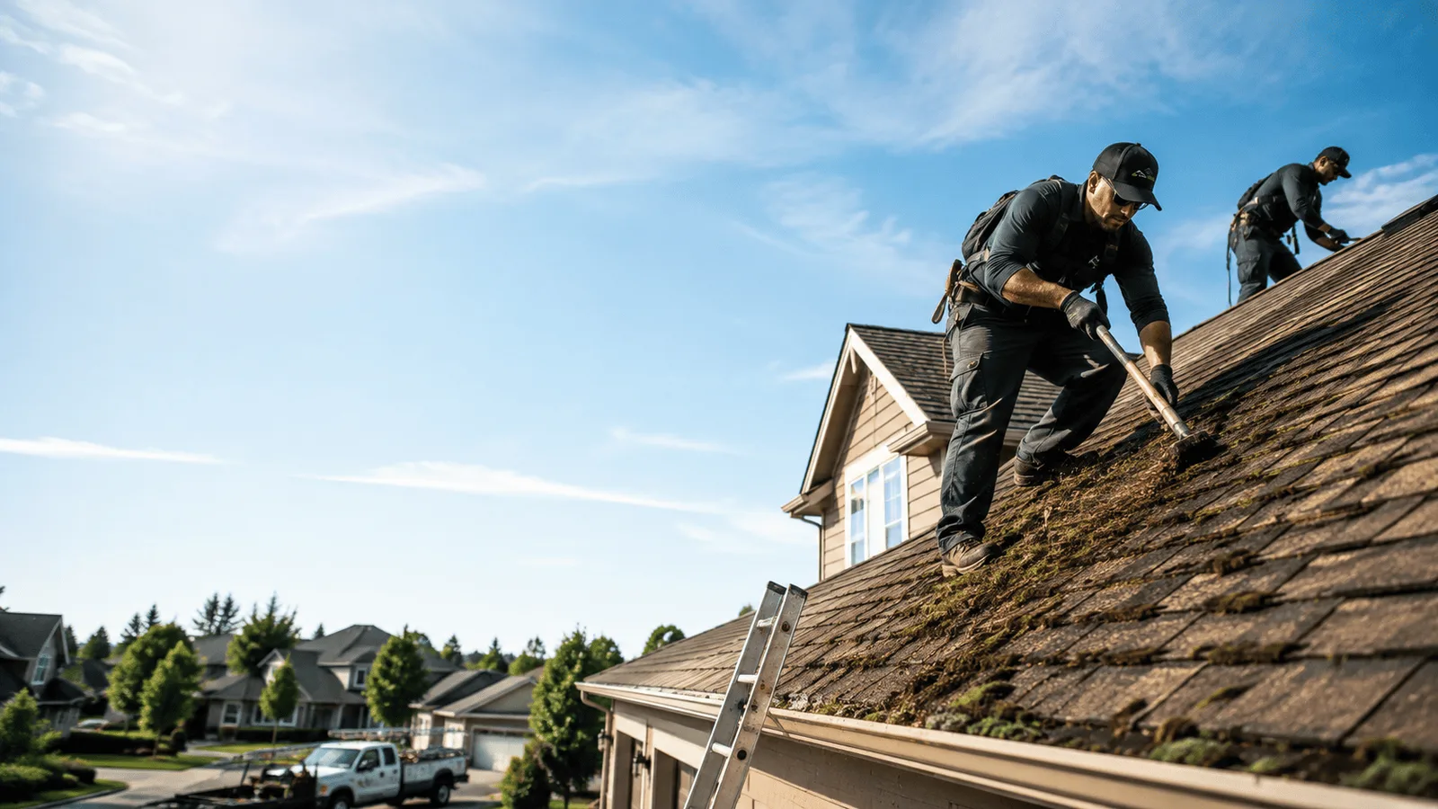 Roof Moss Removal in Bantam, CT near me